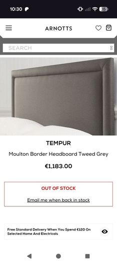 Super King Headboard