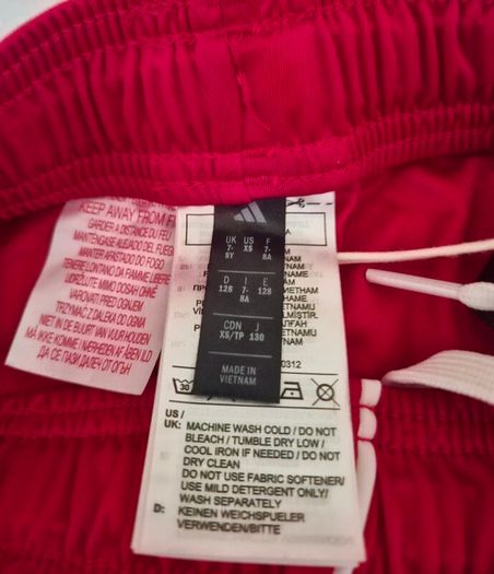 adidas Kids Liverpool FC 25/26 Home Shorts (Size 7/8 Years)