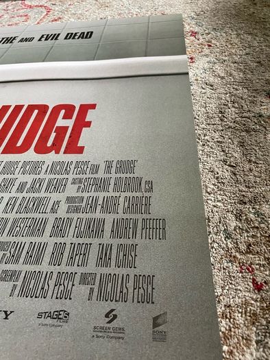 The Grudge 2021 - Quad Cinema Poster