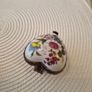 Heart Shaped Pill or Trinket Box Hinged Image 4