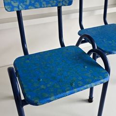 Upcycled Vintage School Chairs