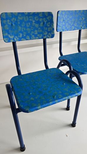 Upcycled Vintage School Chairs
