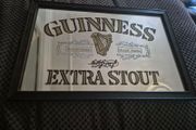 Guinness vintage bar mirror