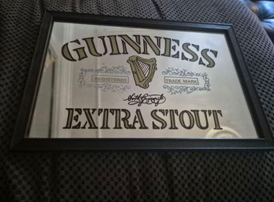 Guinness vintage mirror