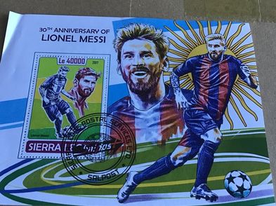 Special Lionel Messi Anniversary Stamp For Sale in Templeogue, Dublin ...