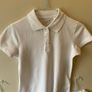 3 White girls polo shirts (new/as new) age 8-9 Image 2
