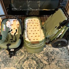 Cosatto 3in1 Travel System Car Seat Carrycot & Stroller