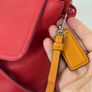 Coach pebble leather red backpack Image 3