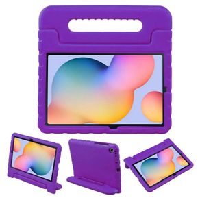 For Lenovo Tab M10 Plus Kids Case Shockproof Cover With Stand - Purple