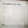 Lester Young - The Legendary UK Verve Mono LP Image 2