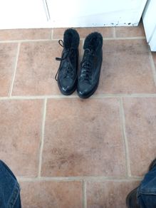 Phil Gatier Black Boots Size 39 (6) Unused Excellent Condition