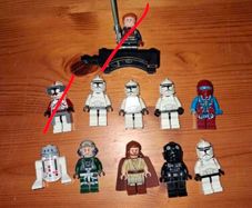 Lego star wars and ninjago minifigure