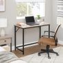 New Home Office Bedroom Desk (Greige) FREE P&P Image 3