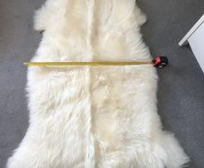 Sheepskin rug