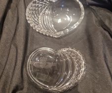 Galway crystal trinket dish