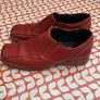 Pair of Pikolinos Leather Loafer Shoes, Red, Size 39 Image 7