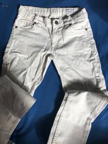 Polarn O. Pyret white jeans