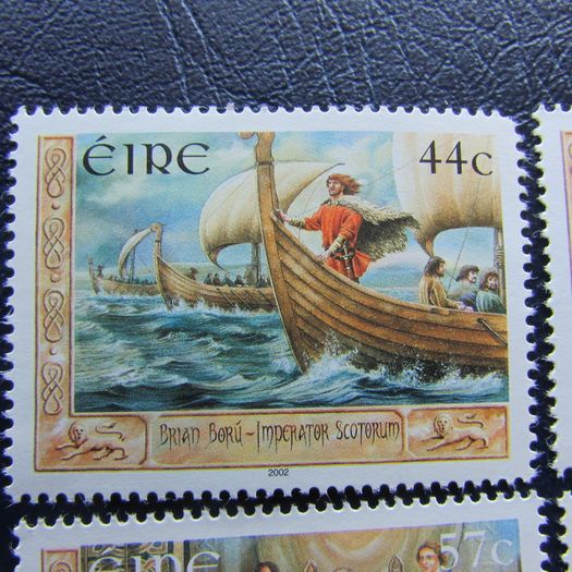 Irish King Brian Boru,set Stamps.MNH.2002.