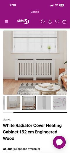 Radiator cover