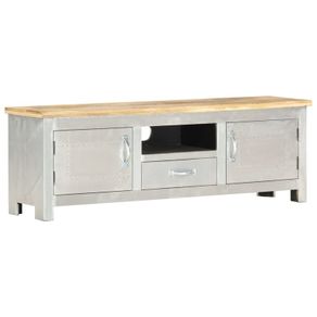 Aviator TV Cabinet 120x30x40 cm Solid Mango Wood