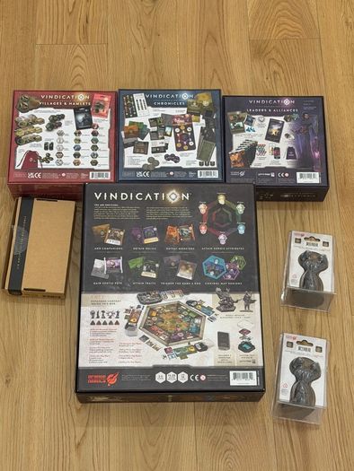 Vindication + 3 Expansions, Tuuk-Tuuk & Promo Packs