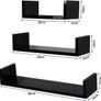 New Set of 6 Floating Wall Shelves - FREE P&P Image 4