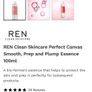 REN Clean Skincare Perfect Canvas Smooth, Prep and Plump Essence 100ml Image 2