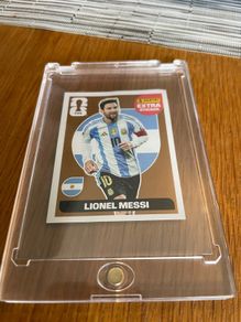 Rare Messi Gold Extra Sticker
