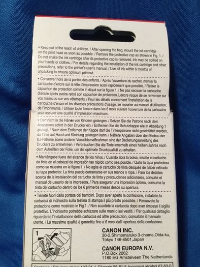 Canon BCI-10 Black Ink Cartridge 3 Pack