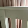 White wooden single bed low foot end Image 4