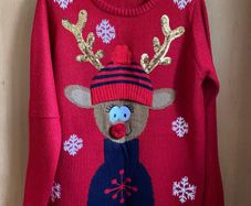 Woman's Christmas Jumper - see 2 pics