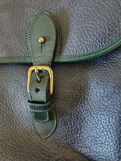 Large Vintage Chesneau Leather Satchel Briefcase