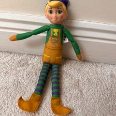 Elf Mates Elf On A Shelf Toymaker Christmas Holiday Gift Decoration Green approx. 25 cm. Used Please see photos