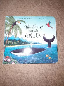 Brand new children's book, The Snail and the Whale