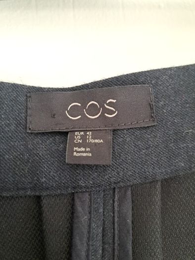 Navy Cos Skirt
