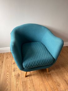 Tub chair green