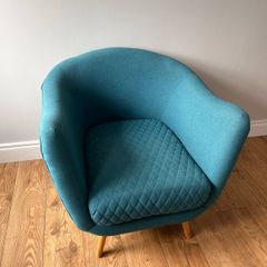 Tub chair green