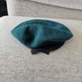 vintage military green Irish beret in very good condition size small see last photo for measurements FREE STANDARD POSTAGE INCLUDED Image 6