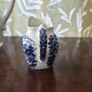 Vintage Blue & White Creamer jug Image 3