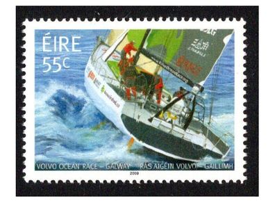 2009 Ireland Sailing Ships Volvo Ocean Race Commemorative Stamp Mint Never Hinged (MNH)