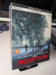 Inception 4K Blu Ray Collectors Edition Sealed