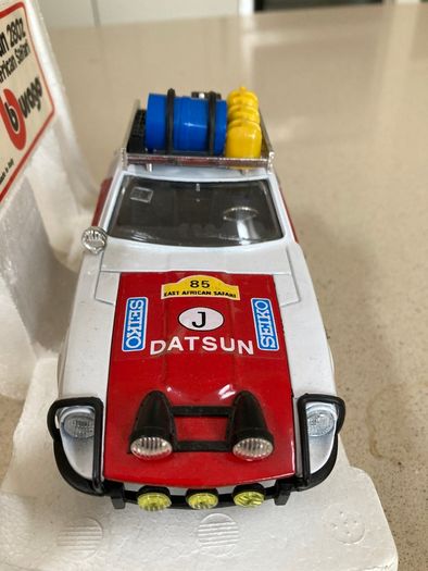 Datsun 280 East African Rally Scale 1/24 Rare
