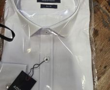 White slim fit Shirts