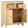 Side Cabinet 65x30x75 cm Solid Mango Wood Image 5