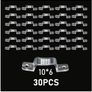 30pcs LED Strip Fixed Clip Connector Accessories, LED Light Strip Retaining Rings, for Securing Light Strips Suitable for Indoor/Outdoor Use, Ideal for DIY Lighting Projects Image 3