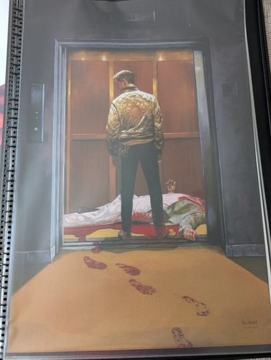 Drive Movie Poster Screen Print Will Rochfort 24x36 + Free Mystery Print