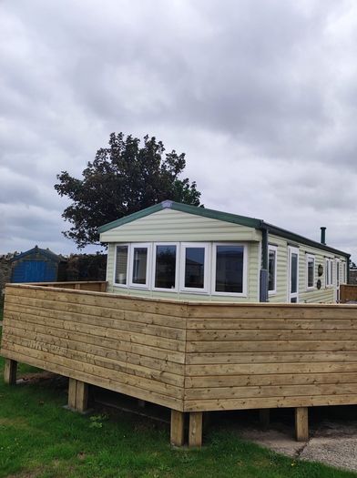Mobile Home and Decking