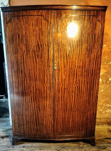 A 1930's mahogany Wardrobe