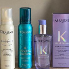 Kerastase Hair oil and Hair foam Great luxury haircare bundle 3 products