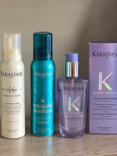 Kerastase Hair oil and Hair foam Great luxury haircare bundle 3 products